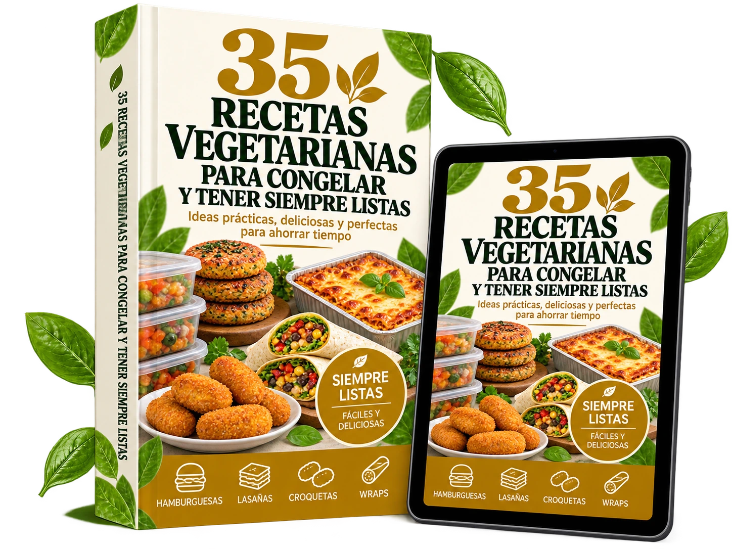 Bono 5: 35 recetas vegetarianas para congelar y tener siempre listas