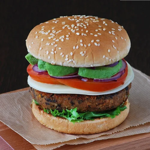 Hamburguesas y carnes vegetarianas